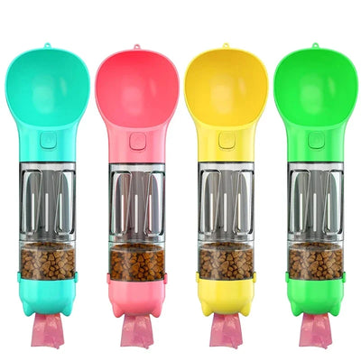 Portable 3 in 1 Pet Water Bottle