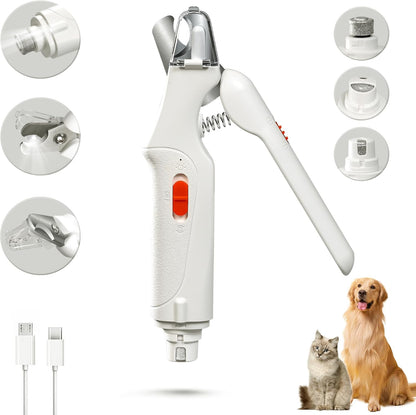 All-in-One LED Pet Nail Trimmer and Clipper