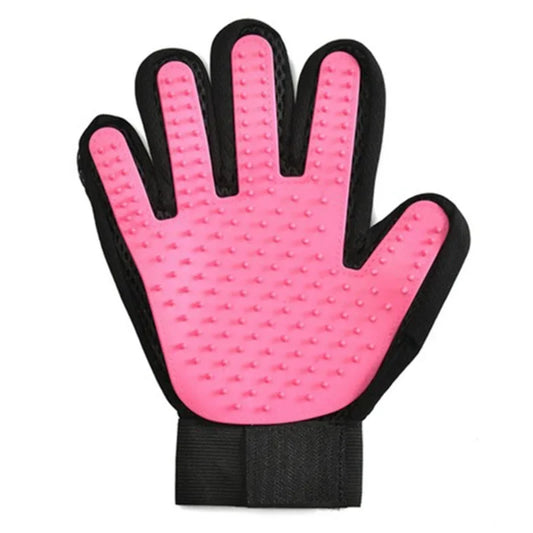 Gentle Grooming Glove with Soft Silicone Tips - Dogs & Cats