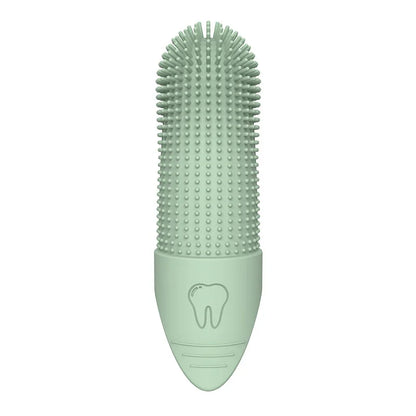 Dog Toothbrush, 360° Cleaning Finger Toothbrush for Dogs, Food Grade Silicone Dog Finger Toothbrush for Dogs & Cats Dental Care