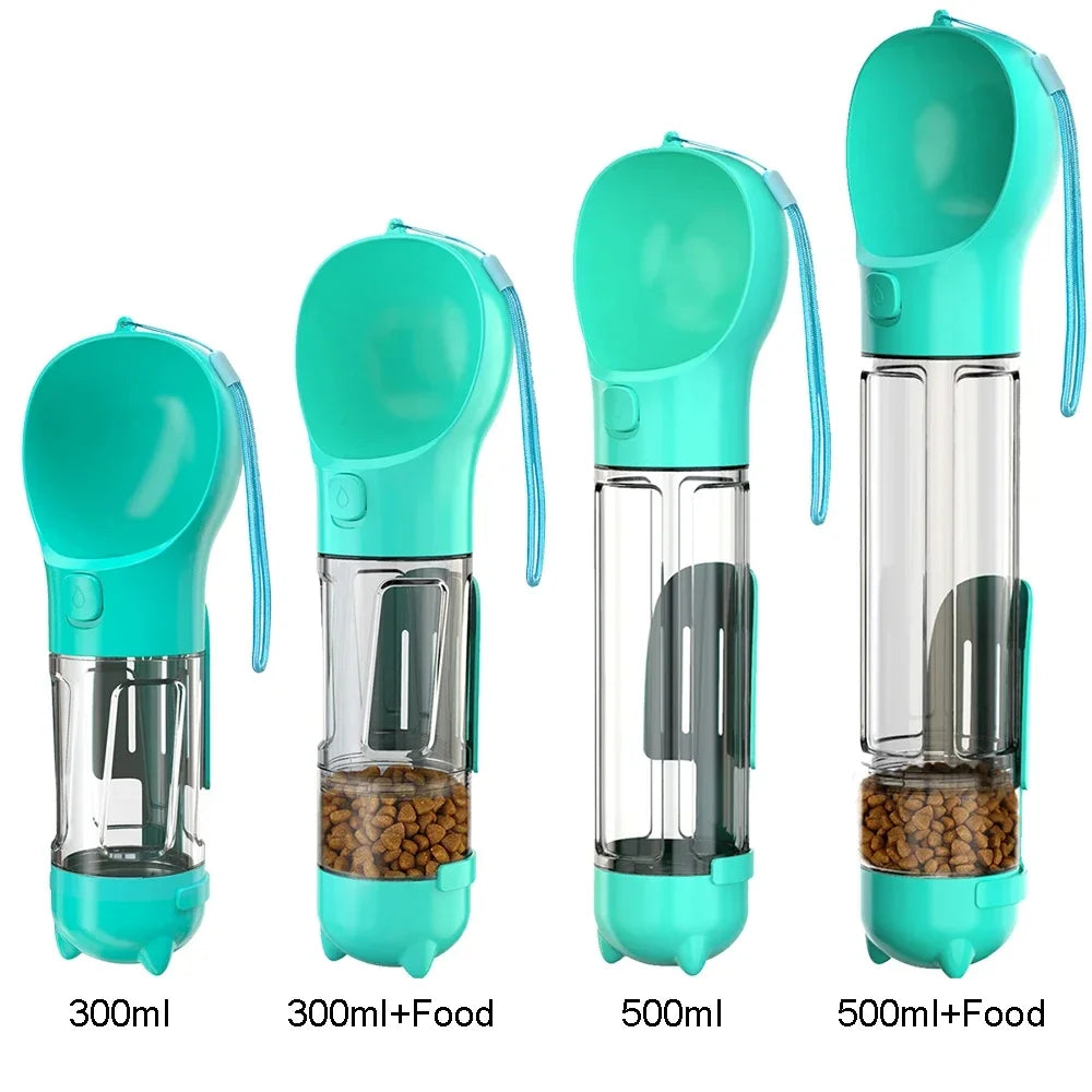 Portable 3 in 1 Pet Water Bottle