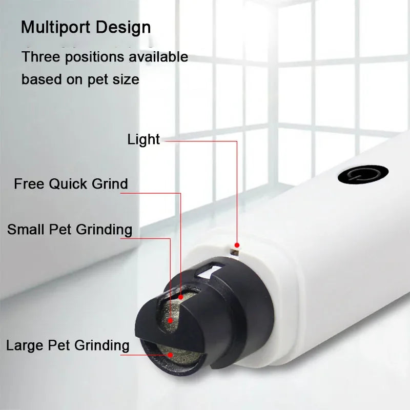Rechargeable Pet Nail Grinder