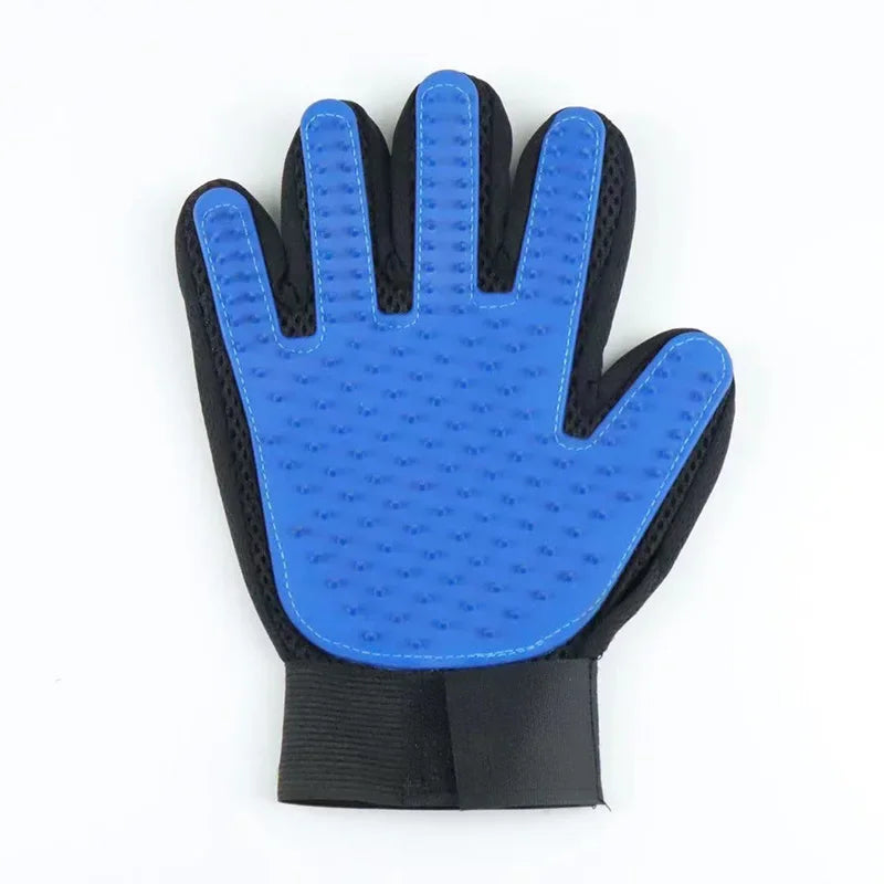 Gentle Grooming Glove with Soft Silicone Tips - Dogs & Cats
