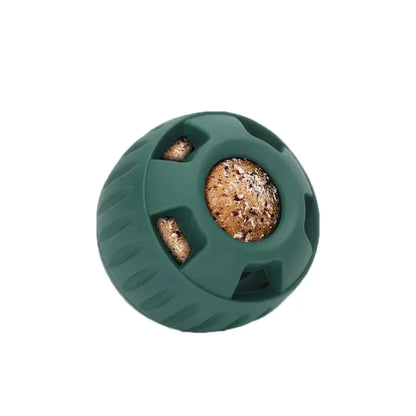 Fillable Food Dog Toys Dog Slow Licking Silicone Feeder Ball Frozen Food Tray Interactive Teeth Cleaning Slow Feeding Dispenser
