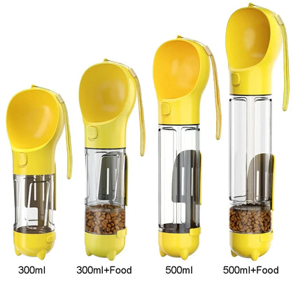 Portable 3 in 1 Pet Water Bottle